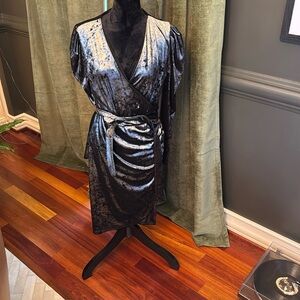 Large silver International concepts dress